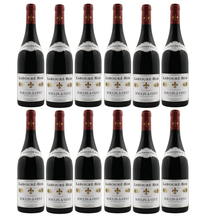 Moulin à Vent AOC Labouré-Roi Rotwein Wein trocken Frankreich (12 x 0,75l) - Versanel -