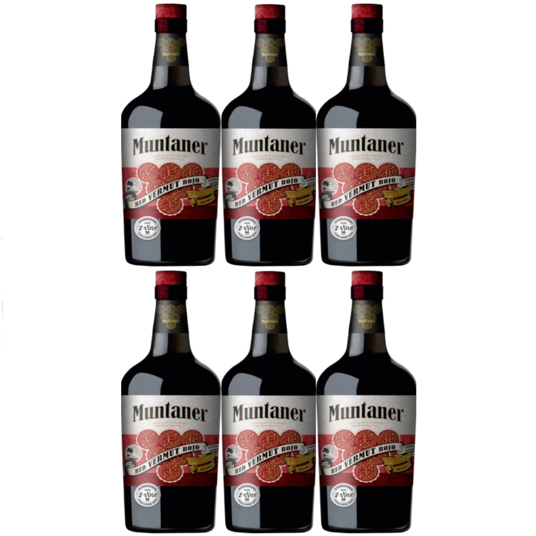 Muntaner Vermut Rojo Mallorca Vermouth süß Spanien (6 x 0.75l) - Versanel -