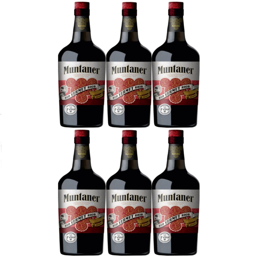 Muntaner Vermut Rojo Mallorca Vermouth süß Spanien (6 x 0.75l) - Versanel -