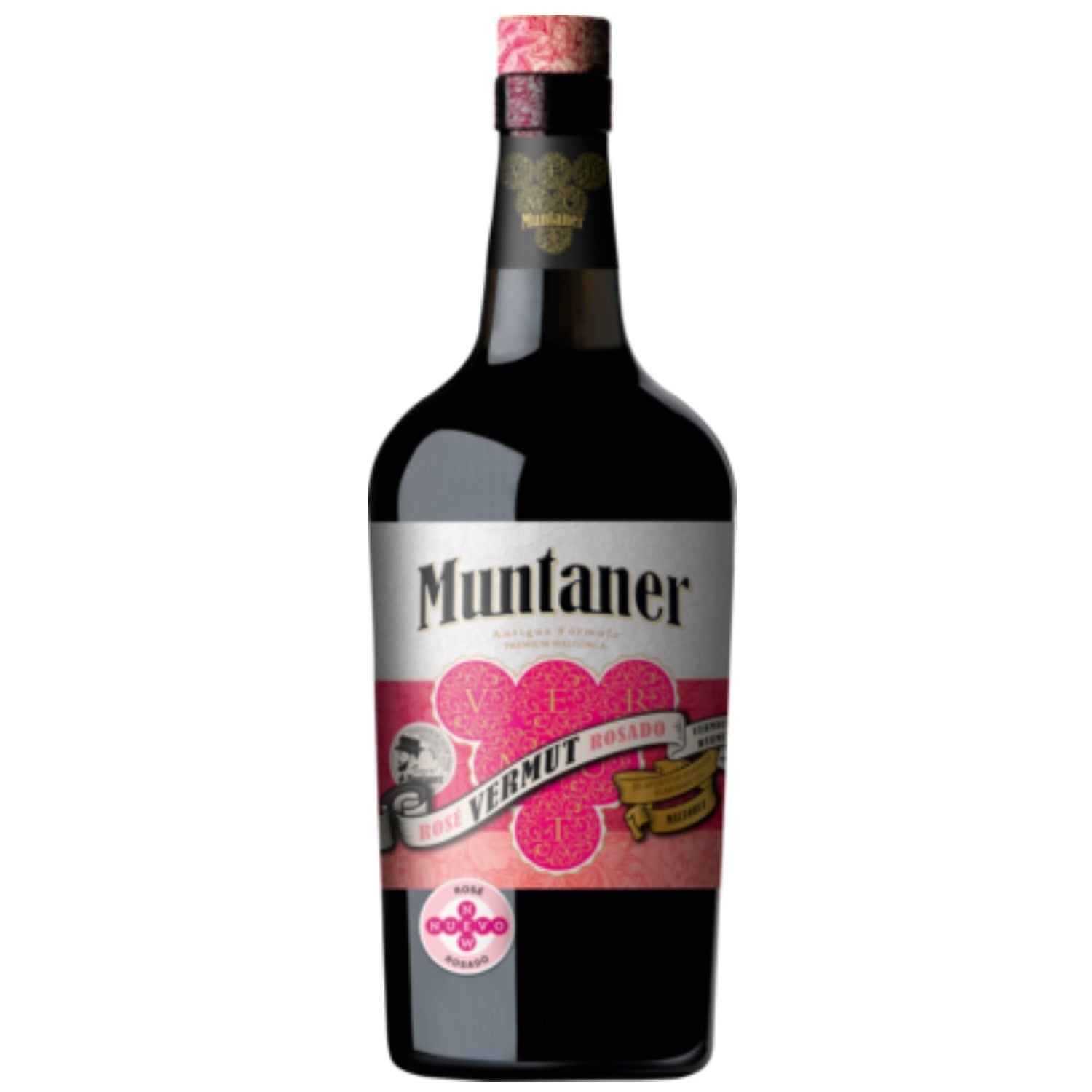 Muntaner Vermut Rosado Mallorca Rosé Wermouth süß Spanien (12 x 0.75l) - Versanel -