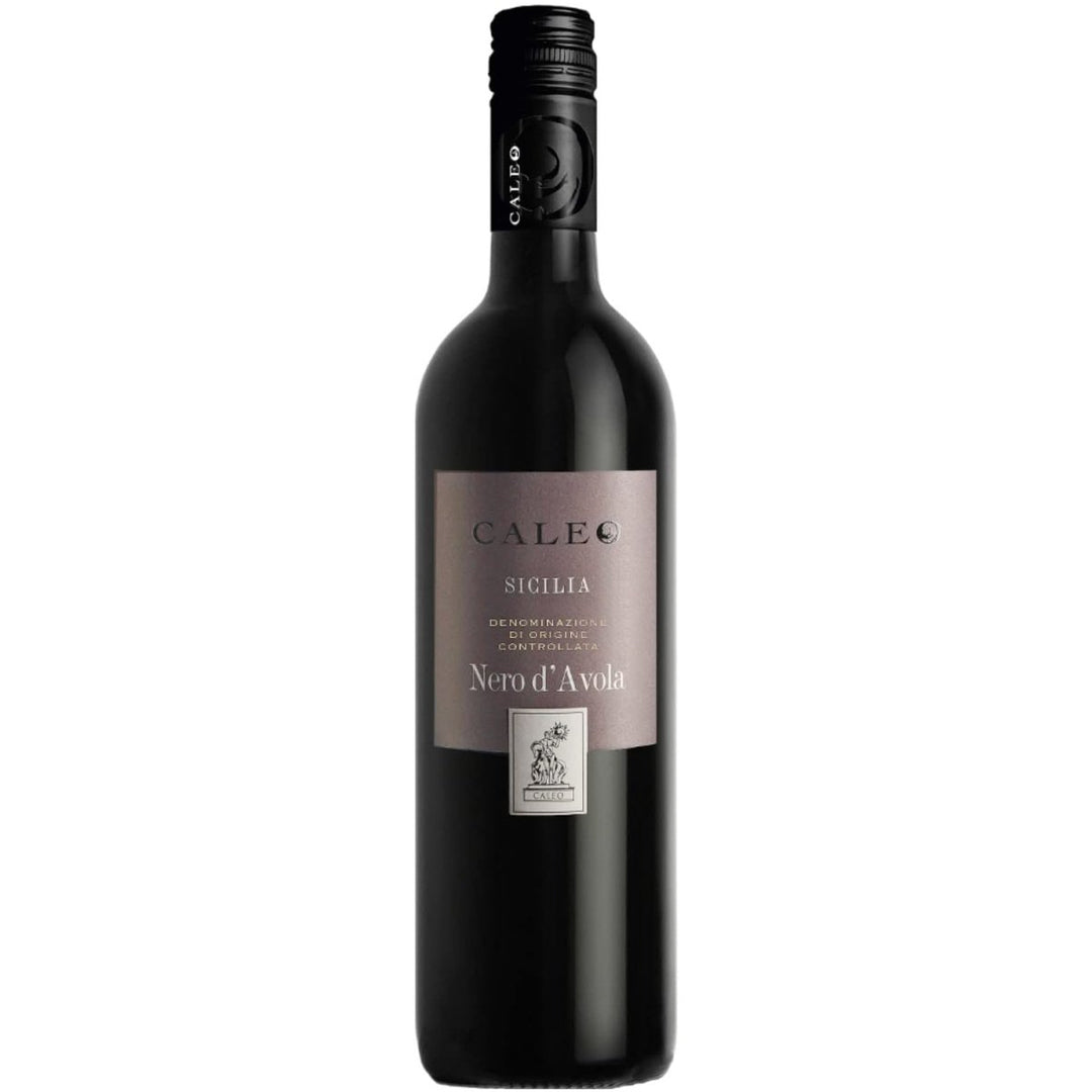 Nero d`Avola Caleo Sizilien DOC Rotwein Wein trocken Italien (3 x 0,75l) - Versanel -