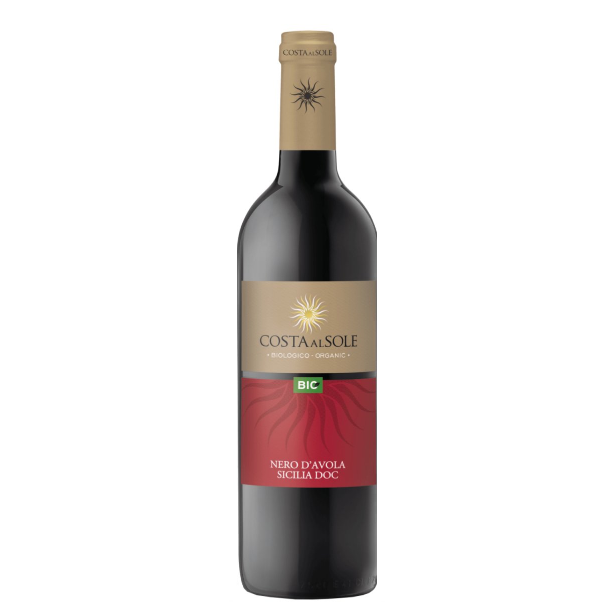 Nero d'Avola IGT Costa al Sole Rotwein Wein trocken Italien (12 x 0,75l) - Versanel -