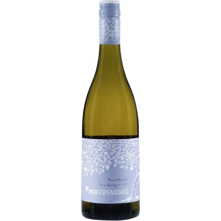 Nico Espenschied Grauburgunder Herz + Hand Weißwein Wein trocken QbA (12 x 0.75l) - Versanel -