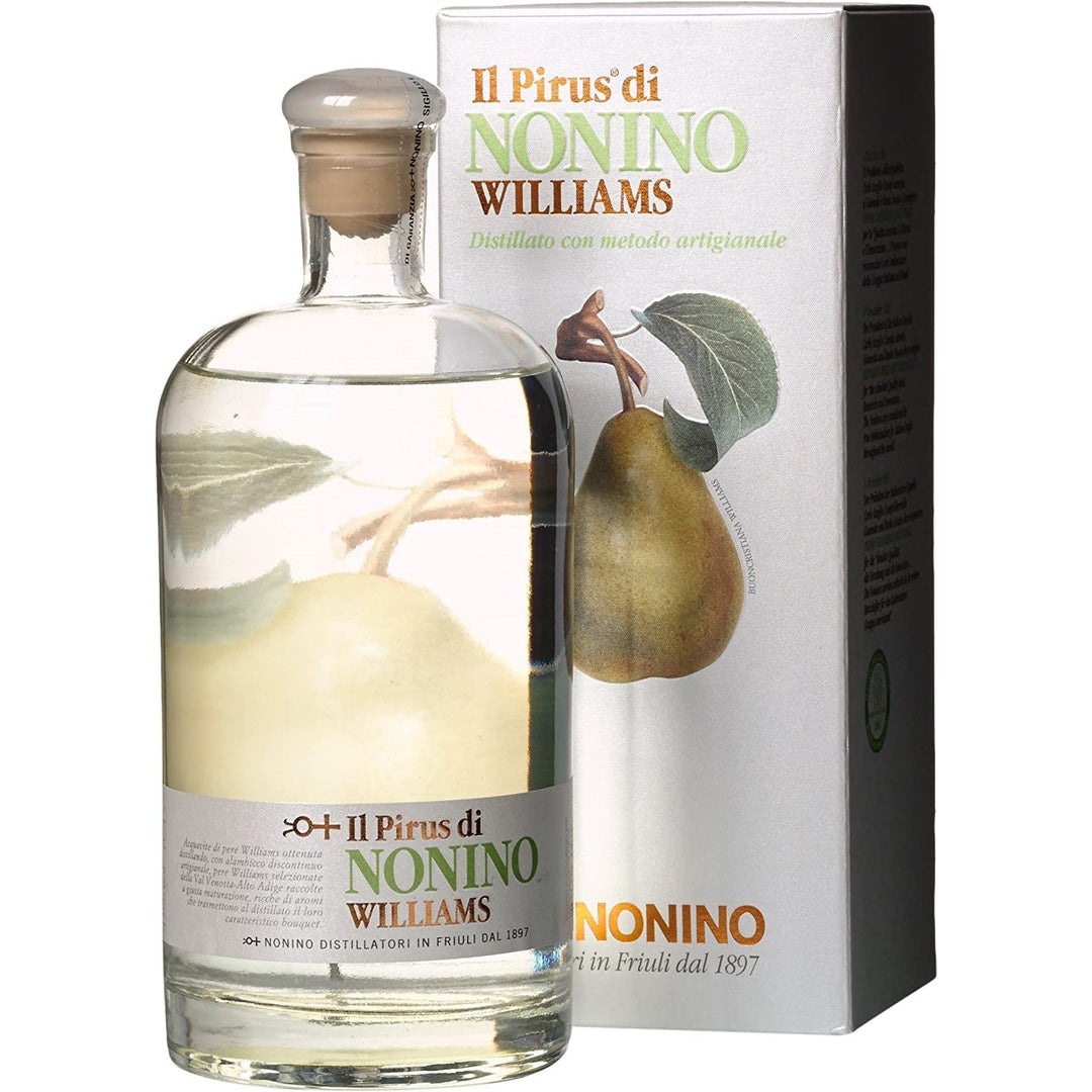 Nonino Pirus Acquavite di Pere Williams italienischer Birnenbrand Obstbrände in GP Italien (6 x 0,5l) - Versanel -