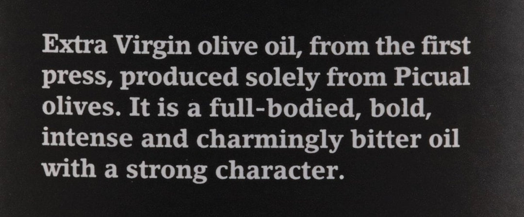 O de Oliva Extra Virgen Olive Oil Picual, Natives Olivenöl von der Sorte, 1er Pack (1 x 500 ml) - Versanel -