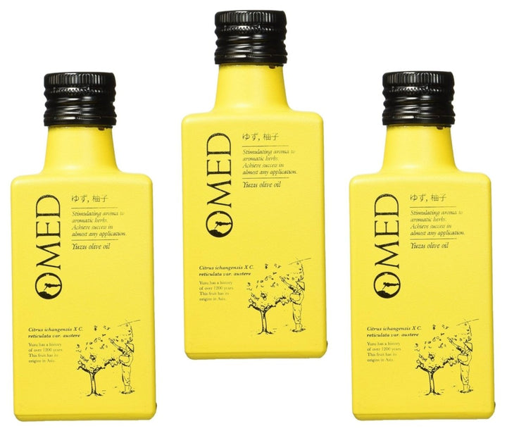 O-MED Natives Olivenöl mit Yuzu (3 x 250 ml) - Versanel -