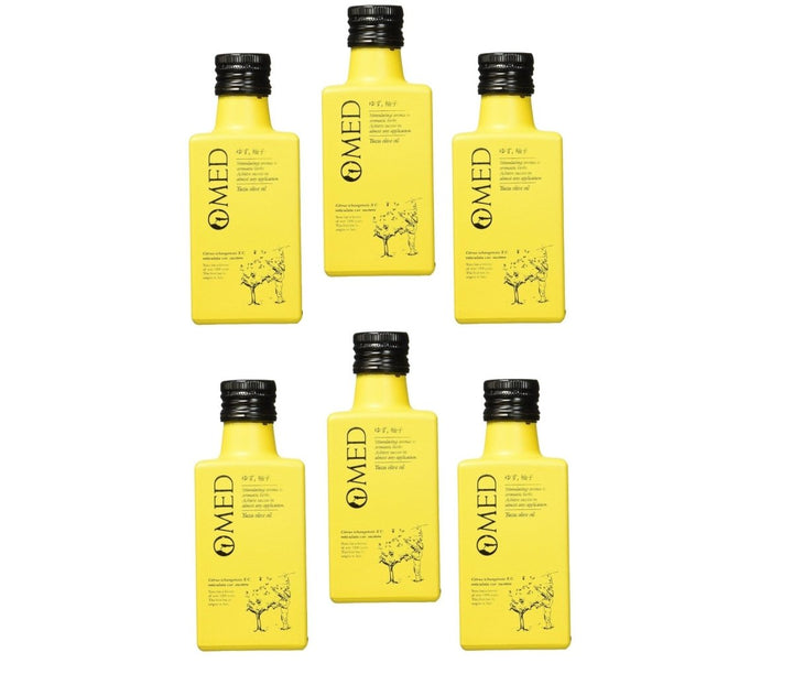 O-MED Natives Olivenöl mit Yuzu (6 x 250 ml) - Versanel -