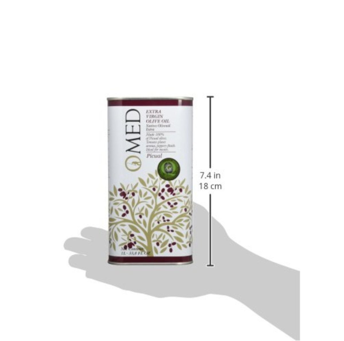 O-MED Natives Olivenöl Picual Kanister (2 x 1000 ml) - Versanel -