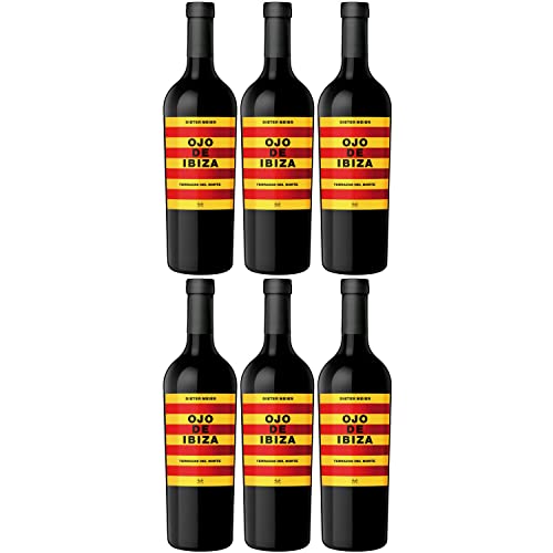 Ojo de Ibiza Rotwein Cuvèe Wein trocken Spanien ( 6 x 0,75l ) - Versanel -