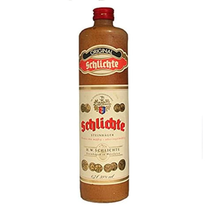 Original Schlichte Steinhäger Tonkrug (12 x 0,7 L) - Versanel -