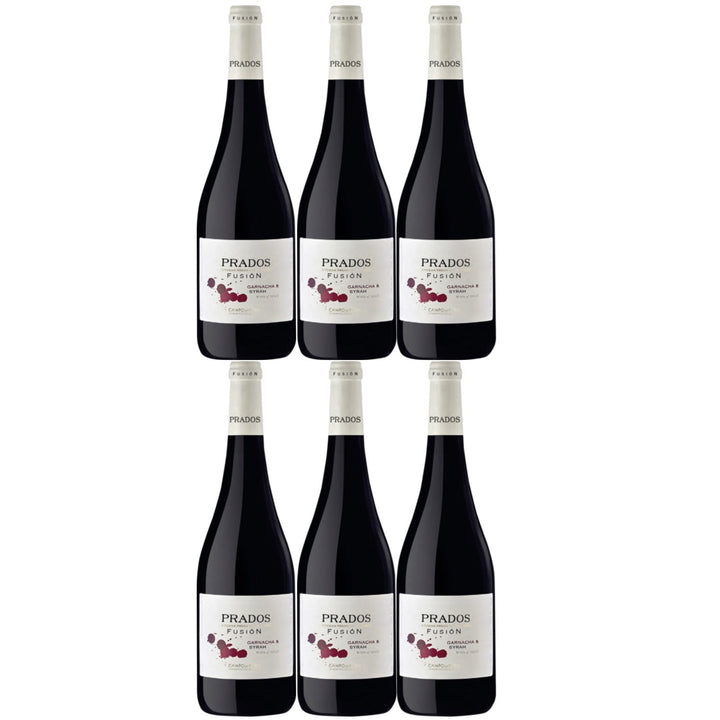 Pagos del Moncayo Prados Fusión Garnacha Syrah Campo de Borja Rotwein trocken DO Spanien (6 x 0.75l) - Versanel -