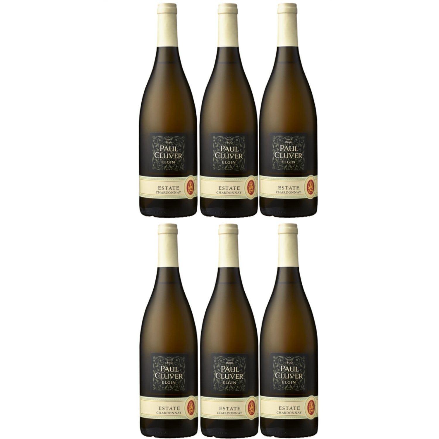 Paul Cluver Chardonnay Estate Wine Elgin Valley Weißwein Wein trocken Südafrika (6 x 0.75l) - Versanel -