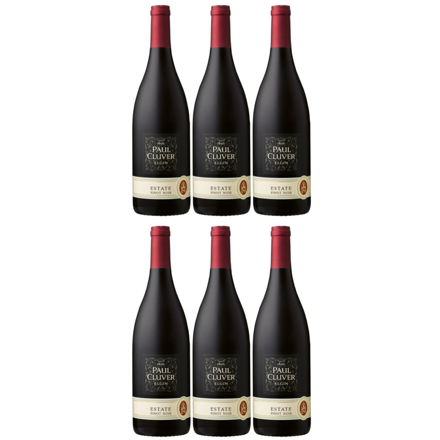 Paul Cluver Pinot Noir Estate Wine Elgin Valley Rotwein Wein trocken Südafrika (6 x 0.75l) - Versanel -