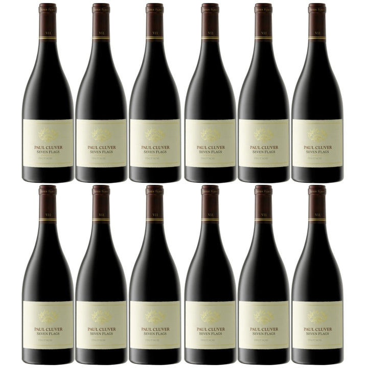 Paul Cluver Seven Flags Pinot Noir Estate Wine Elgin Valley Rotwein Wein trocken Südafrika (12 x 0.75l) - Versanel -