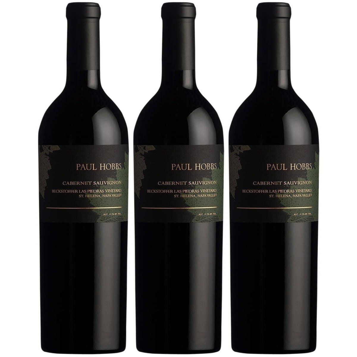 Paul Hobbs Limitiert Cabernet Sauvignon Beckstoffer Las Piedras Rotwein veganer Wein trocken Kalifornien (3 x 0.75l) - Versanel -