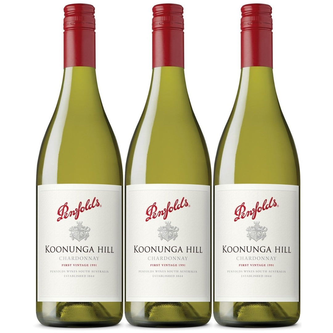 Penfolds Koonunga Hill Chardonnay Weißwein Wein Trocken Australien (3 x 0,75l) - Versanel -