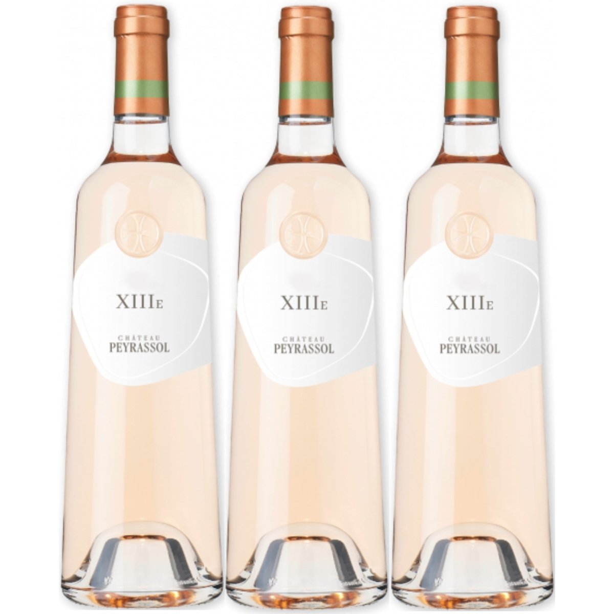 Peyrassol XIIIE Côtes de Provence AOC Roséwein Wein trocken Bio vegan Frankreich ( 3 x 0,75 l) - Versanel -