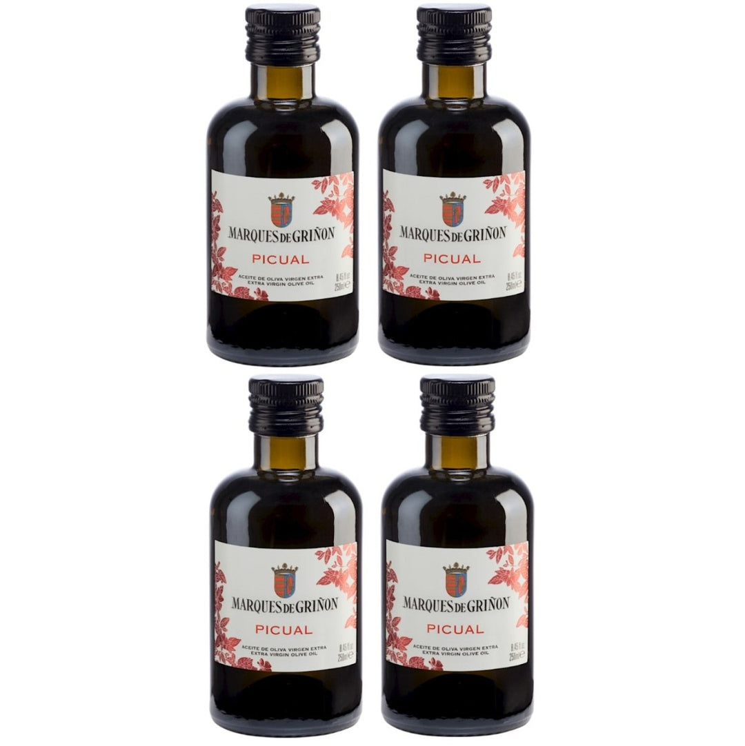 Picual Aceite de Oliva Virgen Extra, Kaltgepresstes Olivenöl 0,25 l (4 x 0,25l) - Versanel -