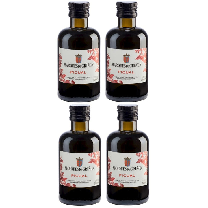 Picual Aceite de Oliva Virgen Extra, Kaltgepresstes Olivenöl 0,25 l (4 x 0,25l) - Versanel -
