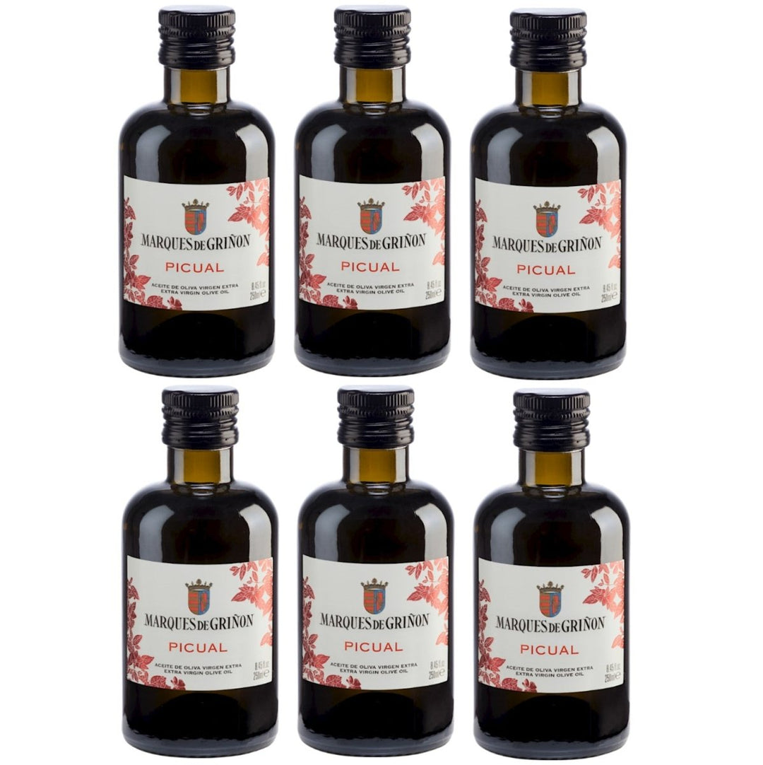 Picual Aceite de Oliva Virgen Extra, Kaltgepresstes Olivenöl 0,25 l (6 x 0,25l) - Versanel -