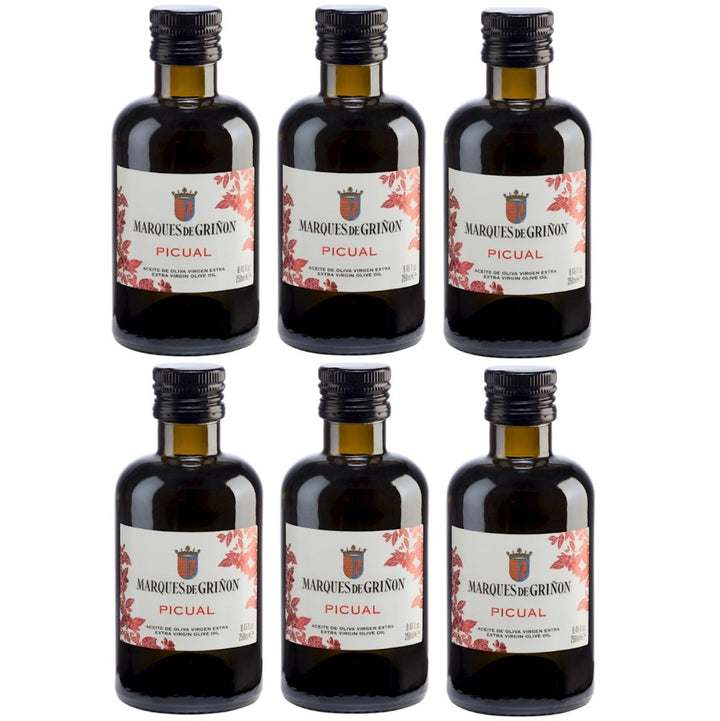 Picual Aceite de Oliva Virgen Extra, Kaltgepresstes Olivenöl 0,25 l (6 x 0,25l) - Versanel -