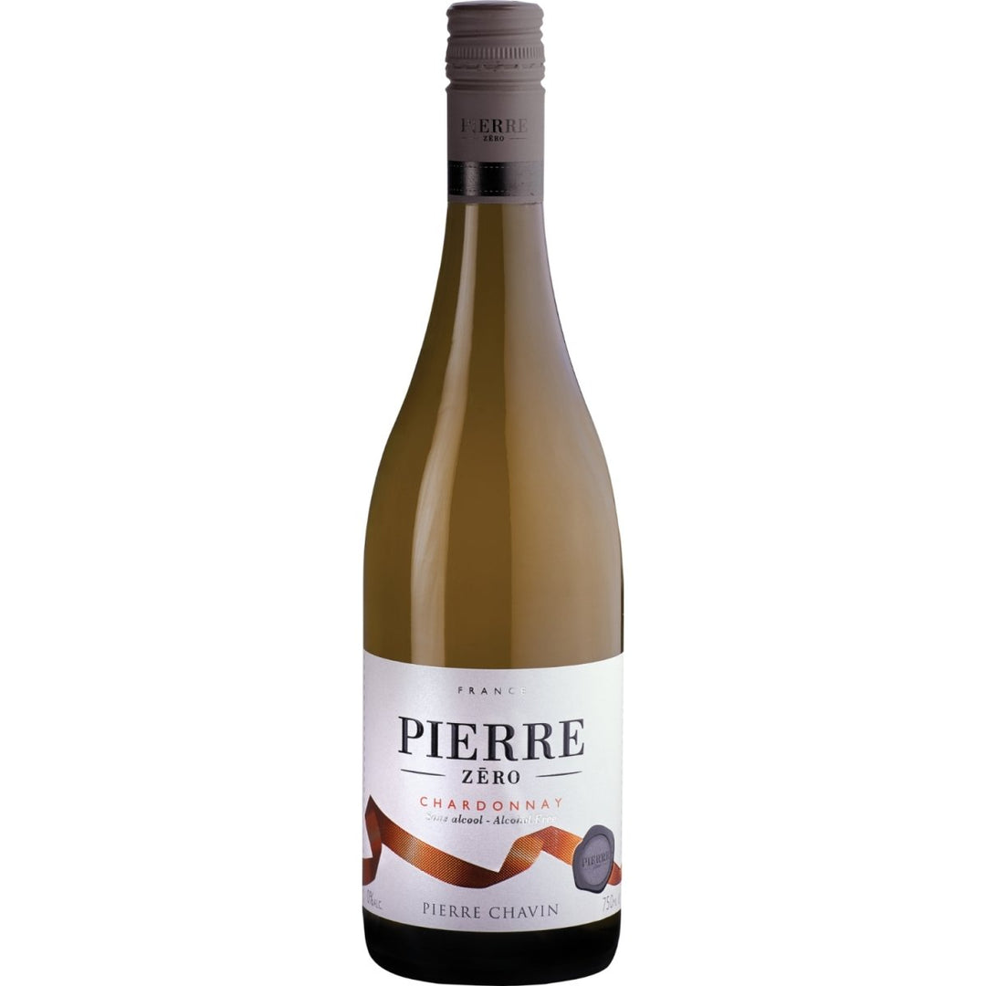 Pierre Chavin Pierre Zéro Chardonnay Weißwein alkoholfrei Wein trocken Frankreich - Versanel -