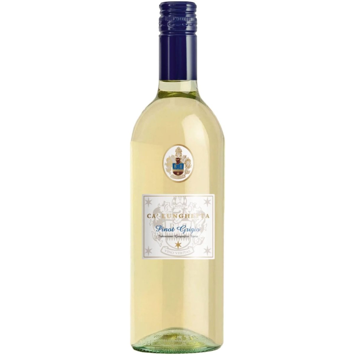 Pinot Grigio Ca Lunghetta IGT Weißwein Wein trocken Italien (3 x 1,0l) - Versanel -
