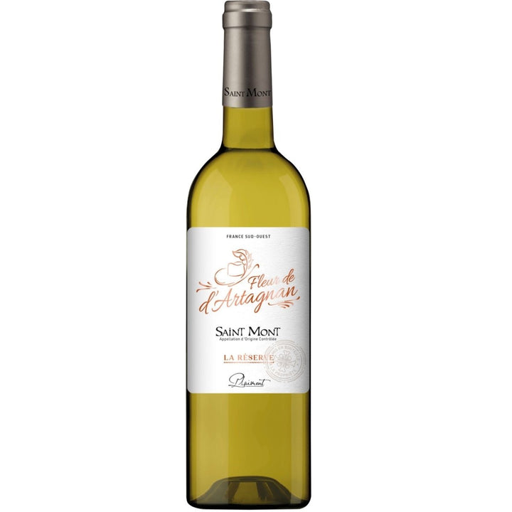 Plaimont Fleur de d'Artagnan Saint Mont Blanc La Réserve Weißwein Wein trocken Frankreich (12 Flaschen) - Versanel -