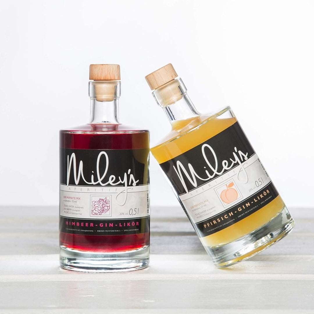 PlanBar Miley's Pfirsich-Gin-Likör (3 x 0,5l) - Versanel -