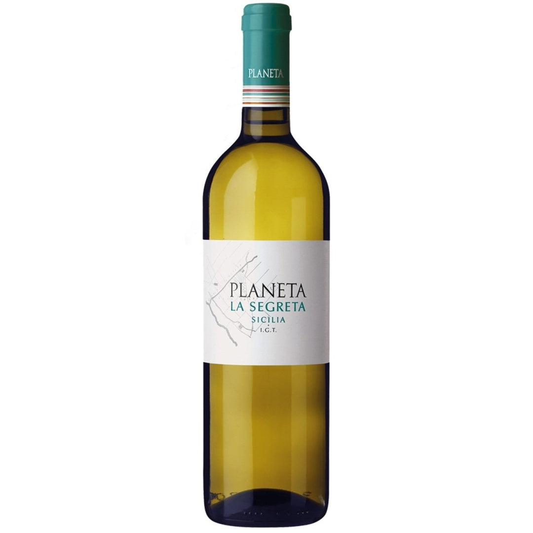 Planeta La Segreta il Bianco Sicilia DOC Weißwein Wein Trocken Italien (6 x 0,75l) - Versanel -