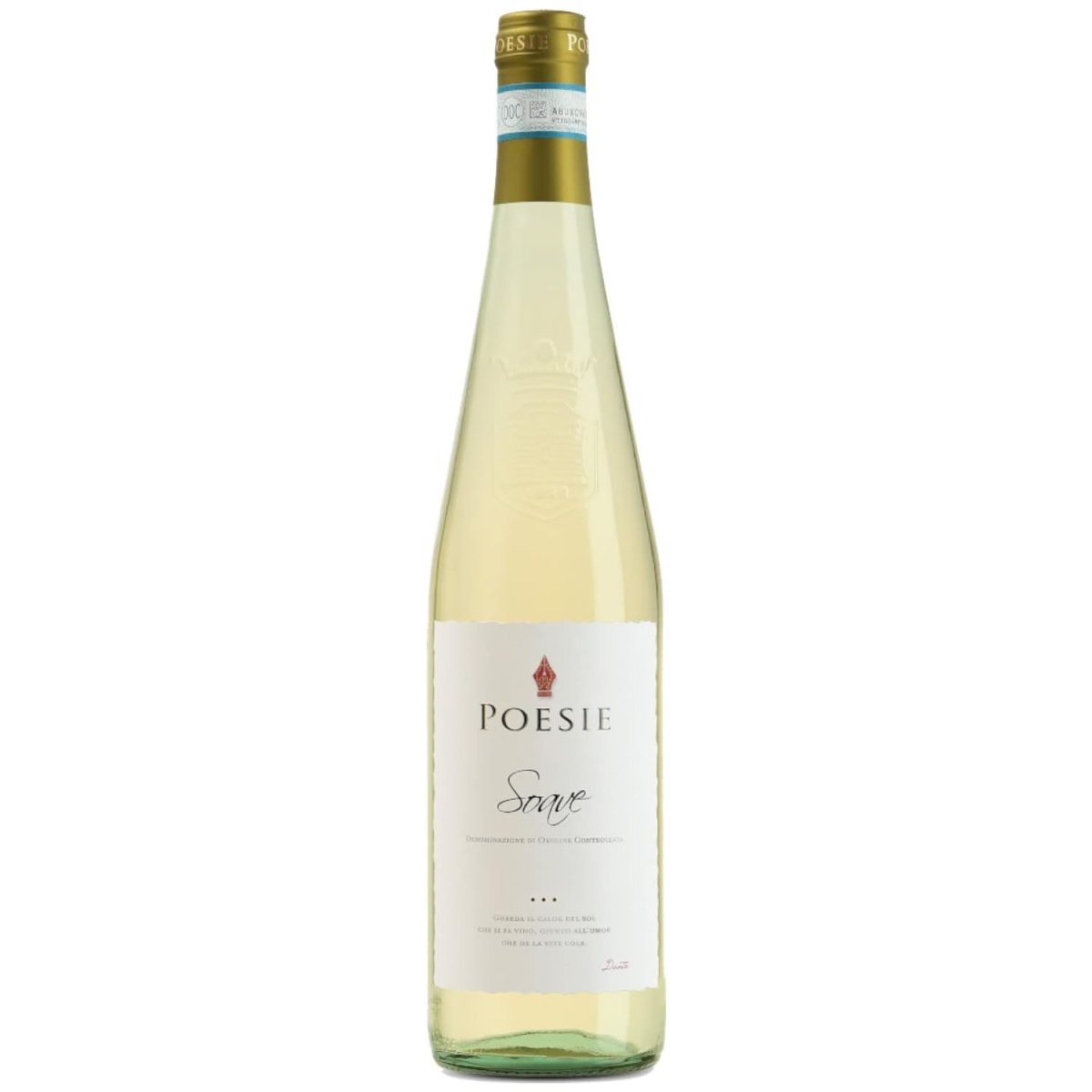 Poesie Soave DOC Weißwein Wein trocken Italien (12 x 0,75l) - Versanel -