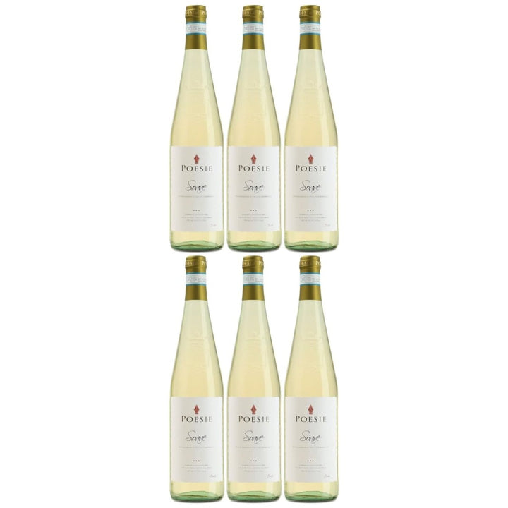 Poesie Soave DOC Weißwein Wein trocken Italien (6 x 0,75l) - Versanel -