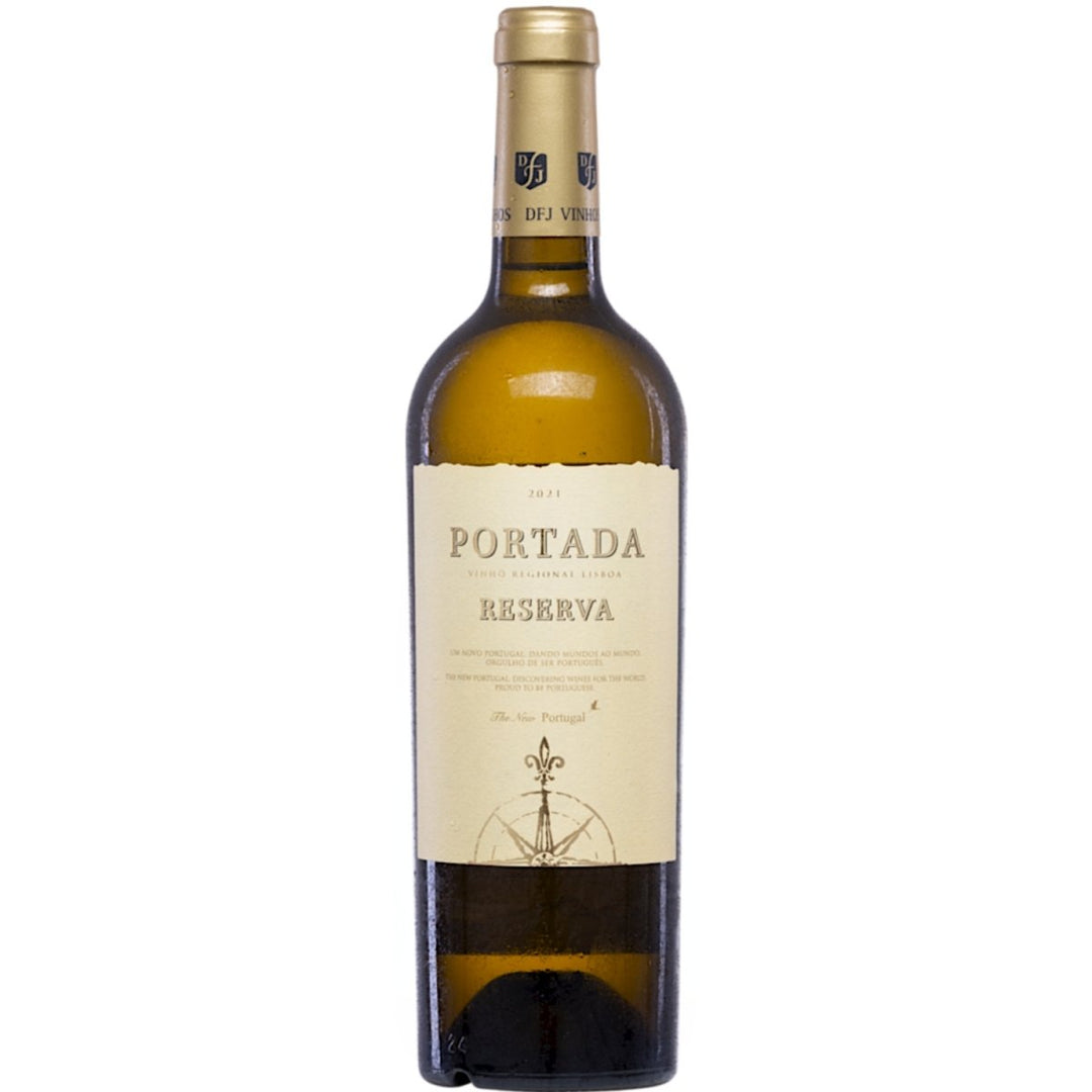 Portada Reserva Branco DFJ Vinhos Weißwein Wein trocken vegan Portugal - Versanel -