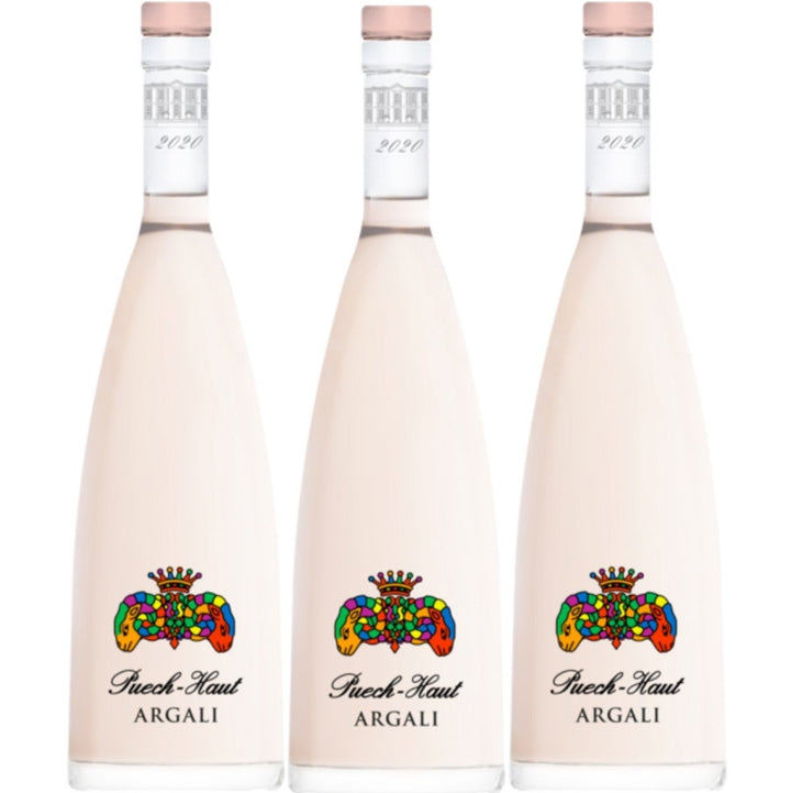Puech-Haut Argali Rosé Pays d'Oc IGP Languedoc Rosewein trocken Frankreich (3 x 0.75l) - Versanel -