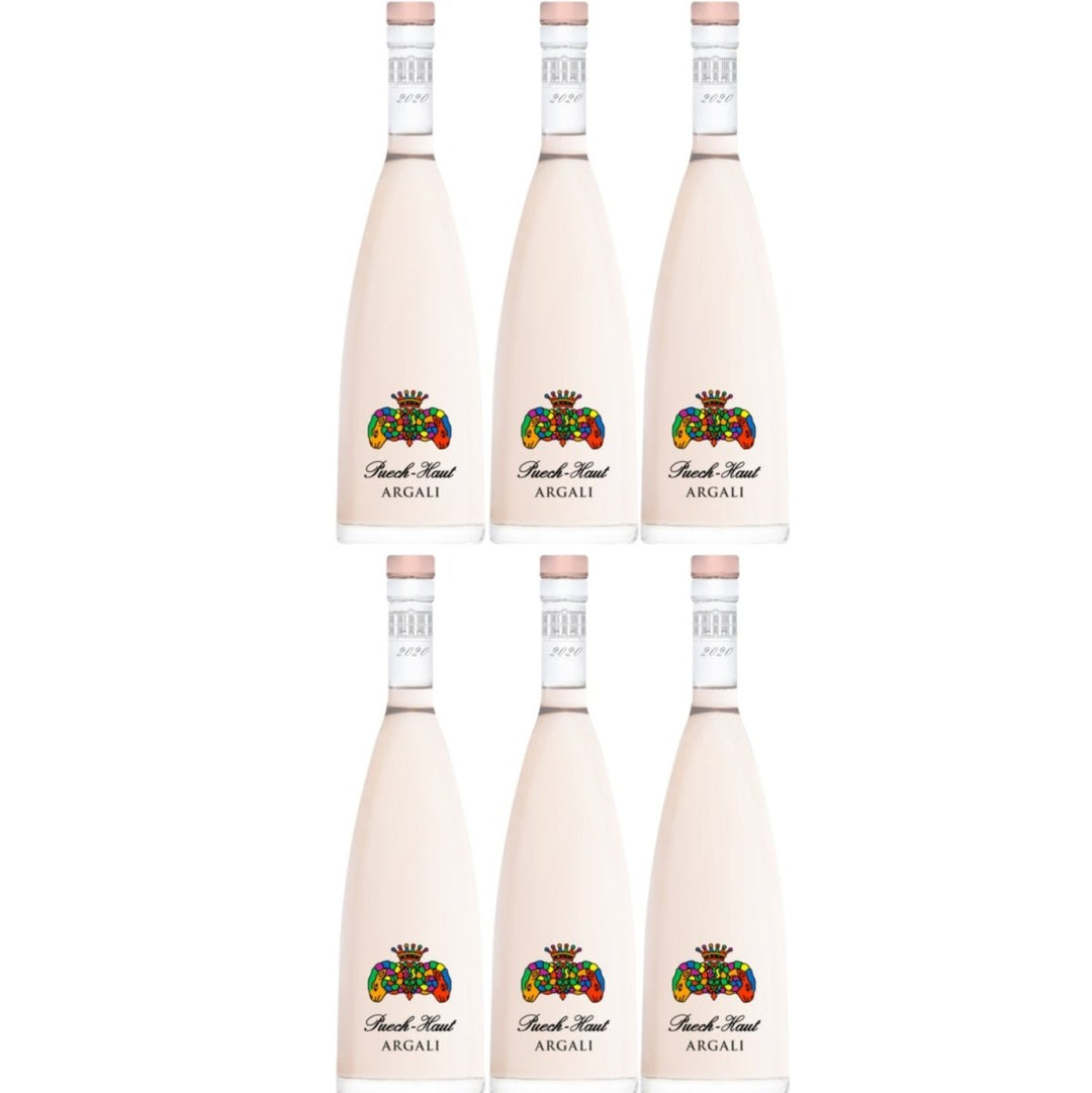 Puech-Haut Argali Rosé Pays d'Oc IGP Languedoc Rosewein trocken Frankreich (6 x 0.75l) - Versanel -