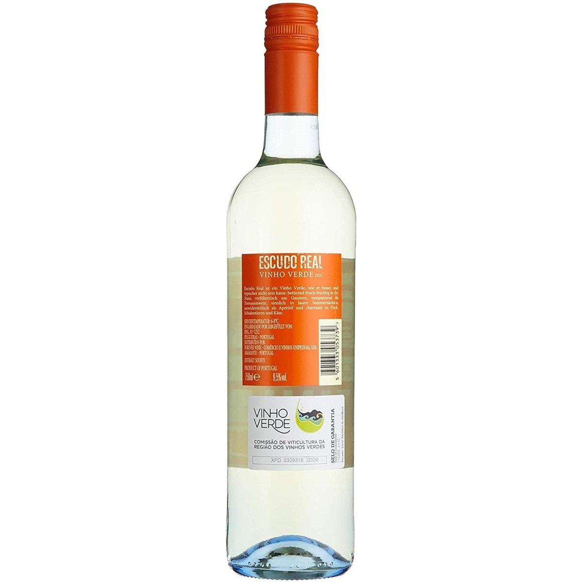 Quinta da Lixa Vinho Verde Escudo Real Weißwein Wein halbtrocken Portugal (3 x 0.75l) - Versanel -