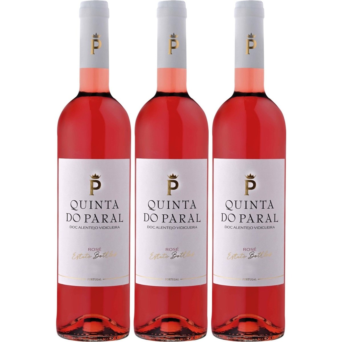 Quinta do Paral Rosé Roséwein Wein trocken Portugal (3 x 0,75l) - Versanel -