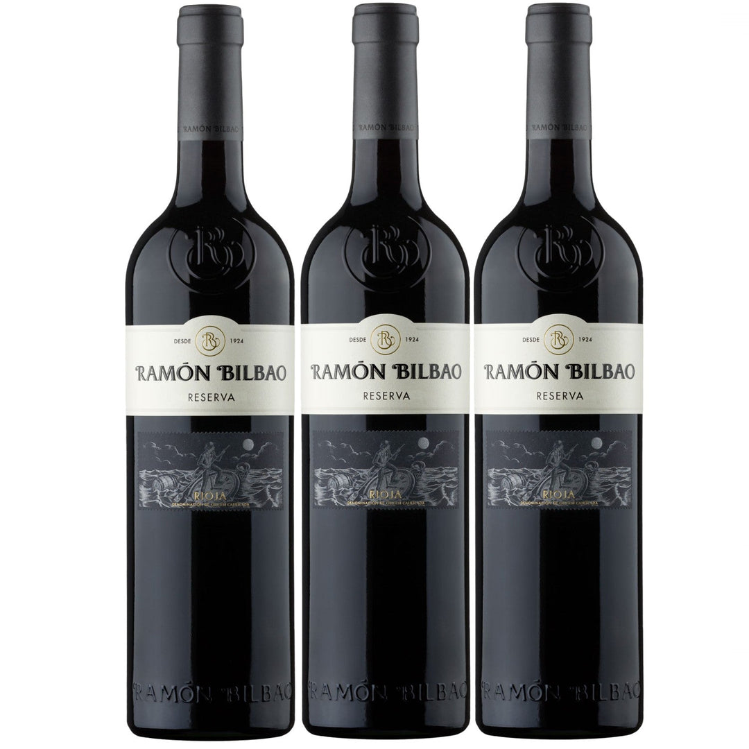 Ramon Bilbao Reserva Rioja DOCA Rotwein Wein trocken Spanien (3 x 0.75l) - Versanel -