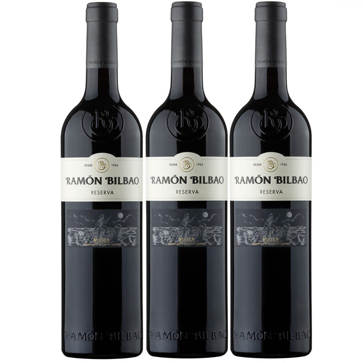 Ramon Bilbao Reserva Rioja DOCA Rotwein Wein trocken Spanien (3 x 0.75l) - Versanel -