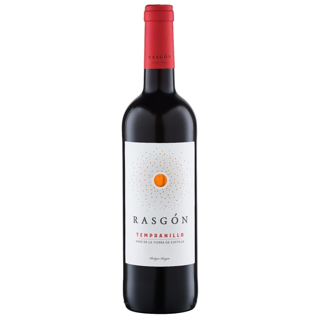 Rasgon Tempranillo Rotwein Wein halbtrocken Spanien (3 x 0.75l) - Versanel -