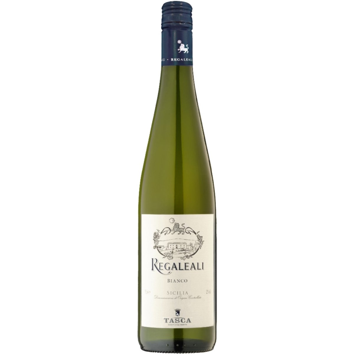 Regaleali Bianco Tasca d'Almerita DOC Weißwein Wein trocken Italien (3 x 0,75l) - Versanel -