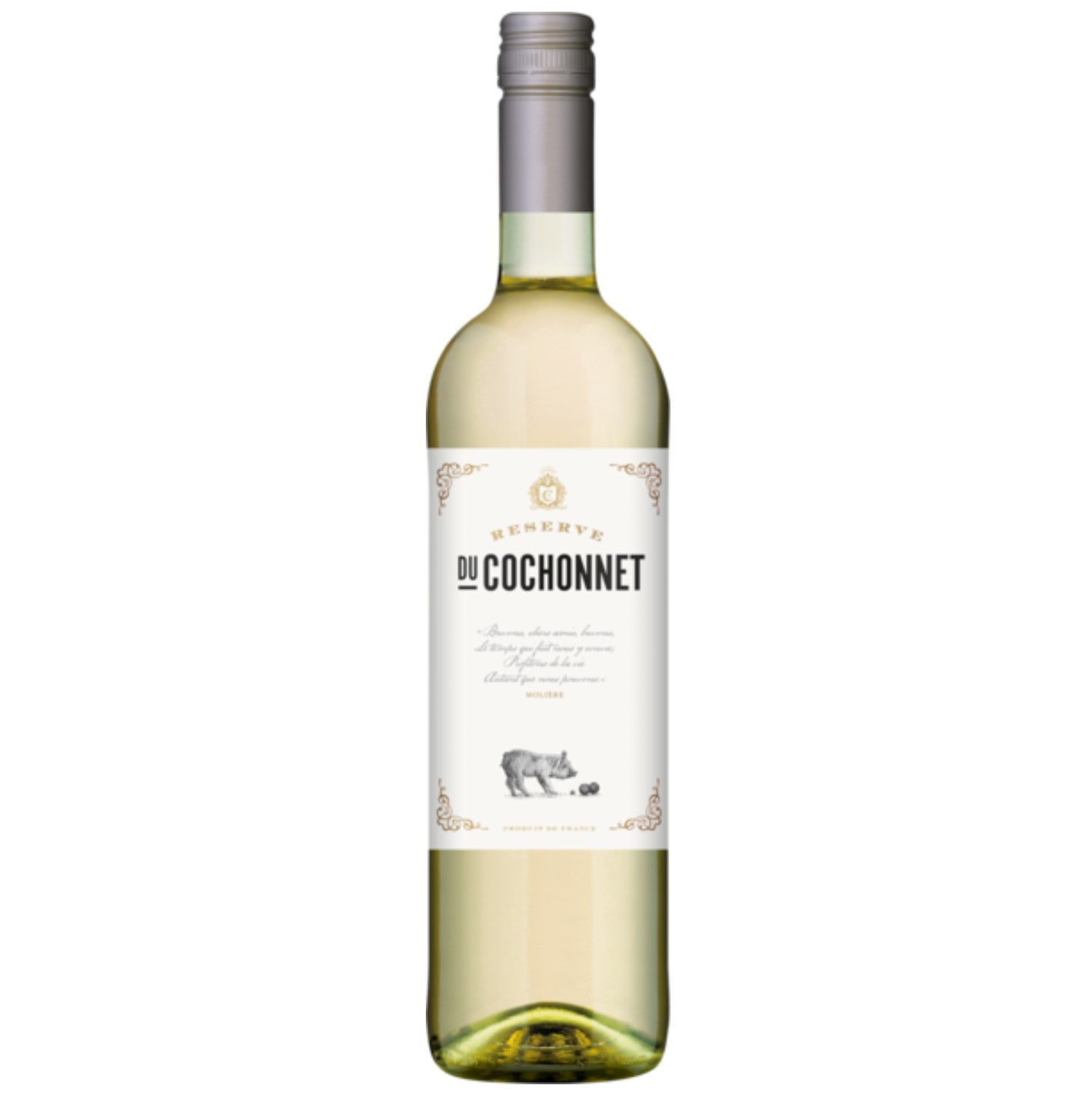 Réserve du Cochonnet Blanc Pays d' Oc Weißwein Wein trocken IGP Frankreich (12 x 0.75l) - Versanel -