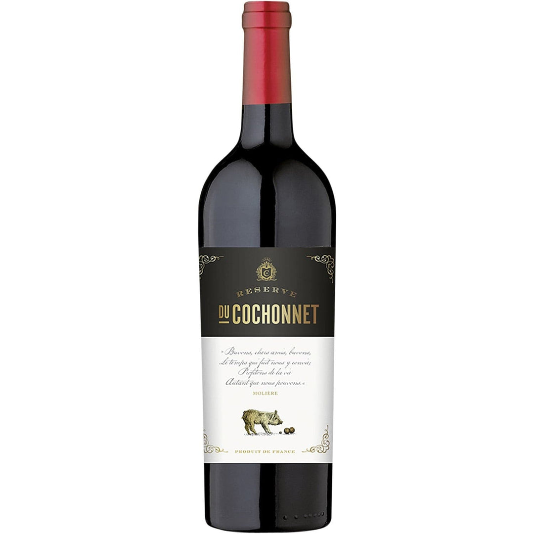 Réserve du Cochonnet Rouge Pays d' Oc Rotwein französischer Wein trocken IGP Frankreich (1 x 0,75l) - Versanel -