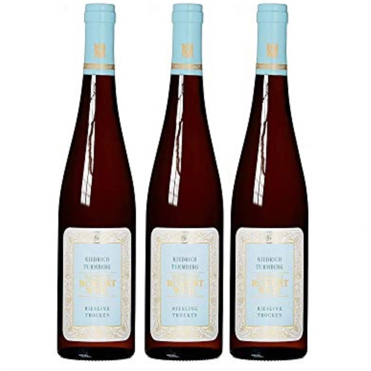 Robert Weil Kiedrich Turmberg Riesling trocken VDP Weißwein Wein trocken Deutschland (3 x 0.75l) - Versanel -