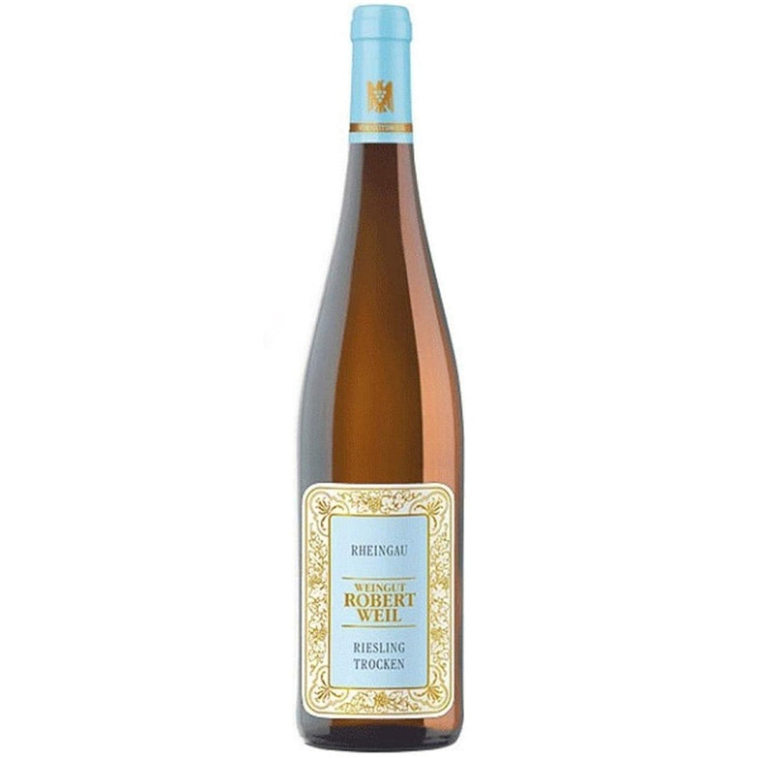 Robert Weil Rheingau Riesling Weißwein Wein QbA trocken (3 x 0.75l) - Versanel -