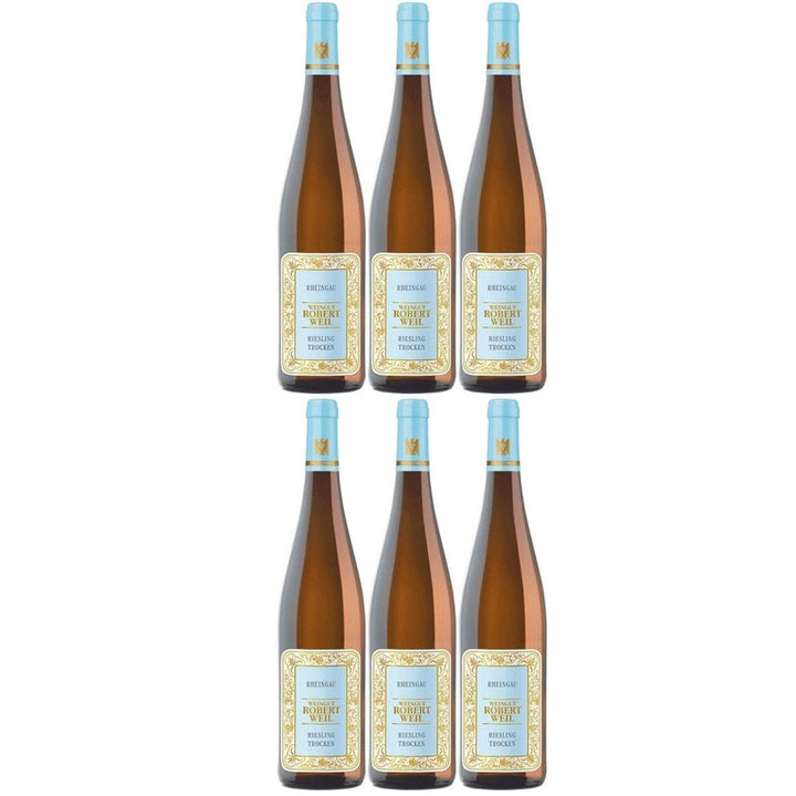 Robert Weil Rheingau Riesling Weißwein Wein QbA trocken (6 x 0.75l) - Versanel -