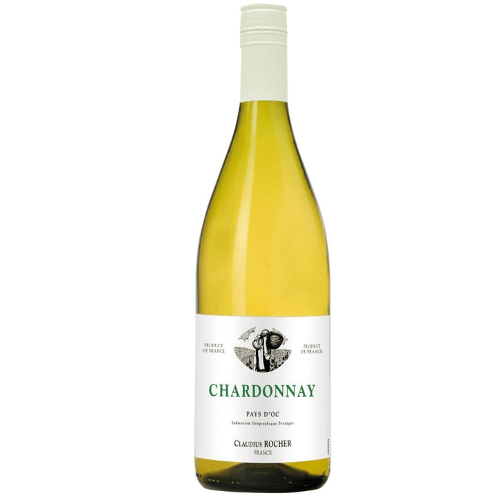 Rocher Chardonnay Weißwein Wein trocken Frankreich (6 x 1,0l) - Versanel -