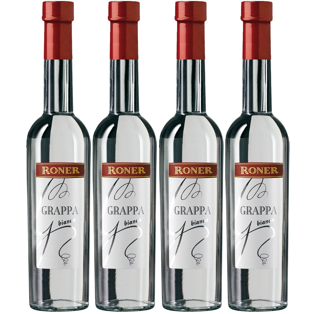 Roner Grappa Bianca Italien (4 x 0.5l) - Versanel -