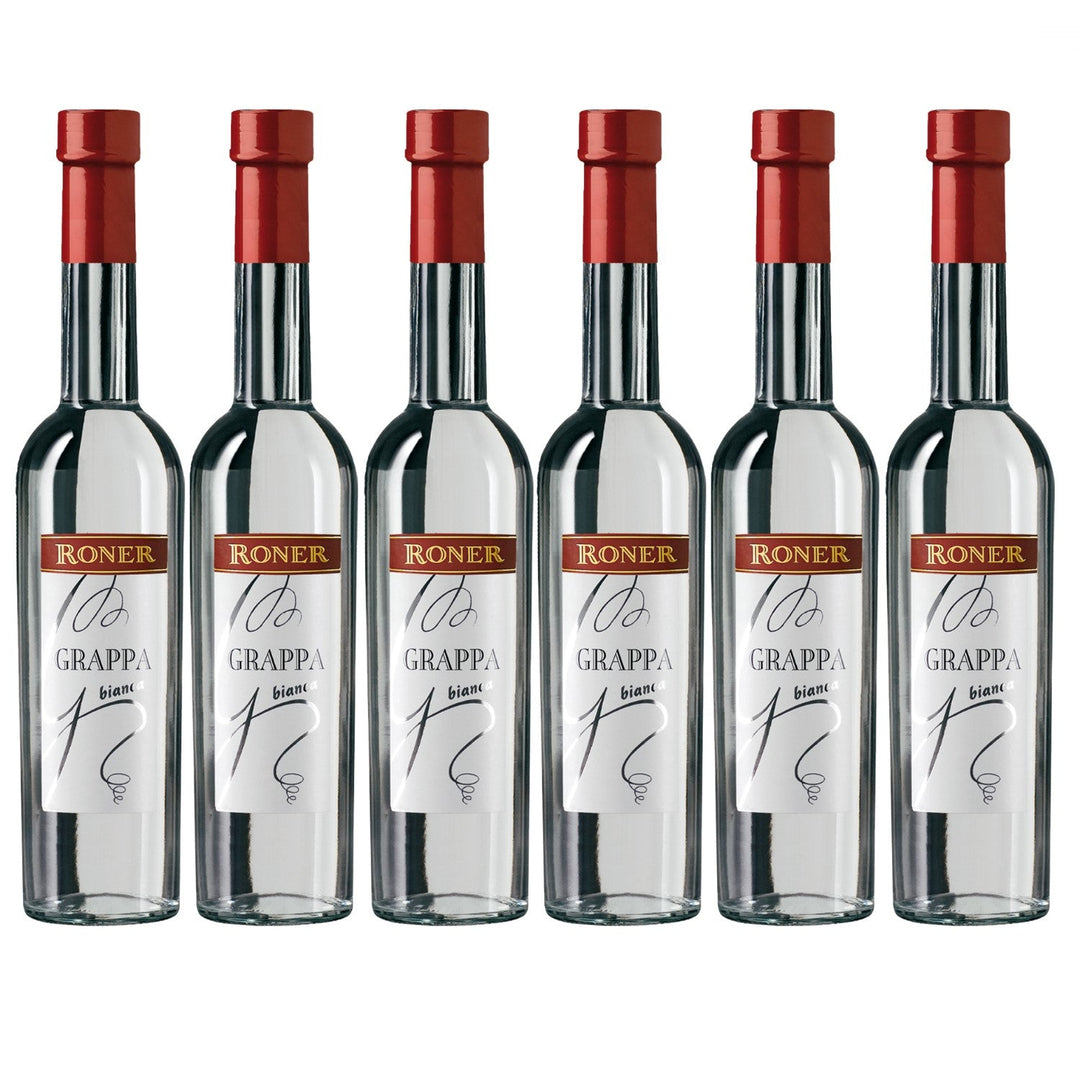 Roner Grappa Bianca Italien (6 x 0.5l) - Versanel -