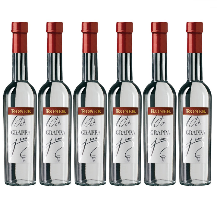 Roner Grappa Bianca Italien (6 x 0.5l) - Versanel -